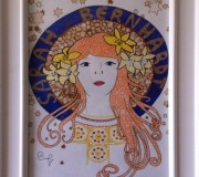 Recreating Beauty in the 21th Century: Sarah Bernhardt, Mucha and Me